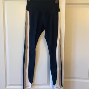 Split59 navy leggings
